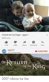 I'm purely just sharing them. 25 Best Memes About Charlie Bit My Finger Again Charlie Bit My Finger Again Memes
