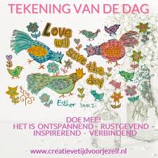 Leuke tekening zelf getekend love ly | meiden. Tekening Van De Dag Leuke Tekenopdrachten Creatieve Tijd Voor Jezelf