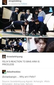 Felix Is A Mood I Ship Changlix More Than Is Probably Healthy Kid Memes Memes Felix Stray Kids
