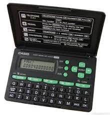 The gui frontend for internet/intranet information system on banking cards: Casio Data Bank Dc 2000 Pda Elektronische Pc Personal Organizer Calculator Memo Ebay