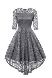 Gigileer Vintage Damen Spitze Frack Abendkleider Cocktailkleid Ballkleider Festlich Kleid Festliches Kleid Cocktailkleid