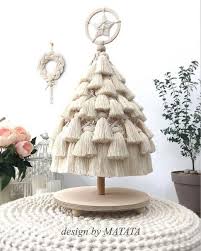 Maybe you would like to learn more about one of these? Macrame Trends In Decorating Christmas Trees Macrame Decor Handmade Christmas Tree Macrame Ideas