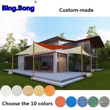 Some of these fixing points could already exist e.g. Custom Any Size Sun Shade Sail Hdpe Mesh Outdoor Anti Uv Triangles Square Awning Pool Shading Net Gazebo Canopy Garden Toldo Hot Sun Shade Sail Shade Sailshading Net Aliexpress