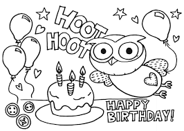 Happy birthday coloring pages are a fun, easy and free way to tell someone that you're glad they were born. Happy Birthday Coloring Pages For Kids Friends Adults Mom And Dad Image 4738744 On Favim Com