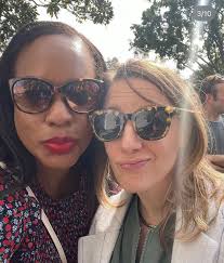 Jessie and the Guys & Dolls cast visiting @whitehouse the other day🏛🌟 📸:  @jmiglehart @theallisonblackwell @deonridley