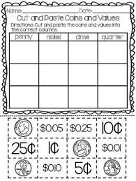 Identifying Coins And Values Money Math 1st Grade Math Teaching Money