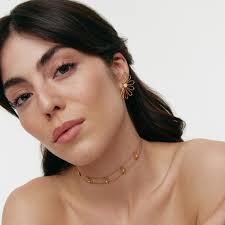 MARGUERITE Gold Plating Earrings