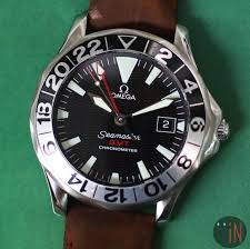 Set Ashore Omega 42mm Seamaster 300m Gmt 50th Anniversary Ref 2534 50 00 Stainless Steel Circa 2000 Http Www Elementintime Com Omega Seamast Watches