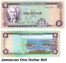 Jamaican Currency 1 Bill