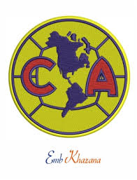 De c.v., commonly known as club américa or simply américa, is a professional football club based in mexico city,. Club America Soccer Logo Embroidery Design