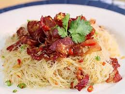 หม ขาวผ ดพร กเบค อน อาหาร ส ตรทำอาหาร ส ตรการทำอาหาร
