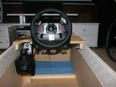 Rip a flap off of a cardboard box, make sure its long enough to wrap around the pipe 1&1/2 times. 11 Diy Gaming Cockpit Ideas Cockpit Racing Simulator Flight Simulator Cockpit