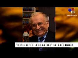 Born 3 march 1930) is a romanian politician and engineer who served as president of romania from 1989 to 1996 and from 2000 until 2004. Ion Iliescu A Decedat Pe Facebook Litoral Tv Youtube
