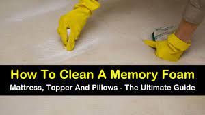 Thus, you can extend the usefulness of your pillows and breathe easily on a clean surface while you sleep. 5 Brilliant Ways To Clean Memory Foam