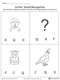 free recognize the sound of the letter q myteachingstation com