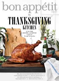 Christina chaey and claire saffitz goofing around,and being serious, in the kitchen. Thanksgiving 2018 Which Food Magazine Has The Best November Cover Eater