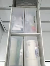 中身全公開 無印 セリアで救急用品 日用品雑貨 文房具などを収納 yururira s interior blog 収納 賃貸 アイデア インテリア 収納 文房具 整理