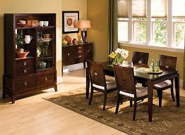 Dining Table And Buffet Dark Oak Living Room Furniture Living Room Wood Furniture