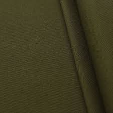 Der farbton stammt aus der welt des militärs: 100 Baumwolle Canvas Farbe Khaki Oliv Stoffkontor Eu
