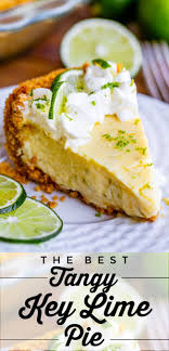 The Best Zesty Key Lime Pie Recipe From The Food Charlatan The Best Key Lime Pie Is The Tartest In All The L Keylime Pie Recipe Best Key Lime Pie Lime