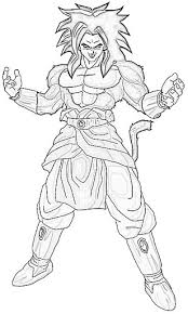 Puede descargar e imprimir dibujos de broly para colorear gratis en dibujos onlinecom. Dibujos Para Colorear De Broly Ssj4 Imagui