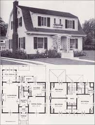 1920s Vintage Home Plans Dutch Colonial Revival The Washington Standard Homes Company Dutch Colonial Homes Colonial House Plans Colonial House