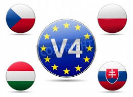 Praha, ostrava bratislava, žilina kraków, warszawa budapest. Naklejka Szczyt Grupy Wyszehradzkiej V4 Czechy Polska Slowacja Wegry Na Wymiar Republika Flaga Gwiazda Redro Pl