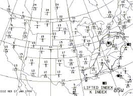 weather depiction chart