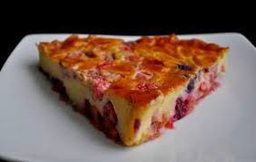 Clafoutis Rhubarbe Fraises Clafoutis Rhubarbe Clafoutis Aux Cerises Rhubarbe
