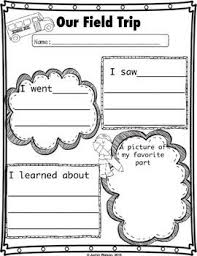 Vacation Field Trip Review Journals Freebie Field Trip Trip Class Trip