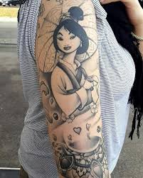 Finger tattoos can be so different and the way they all vary is the best about them. Mulan Tattoolucky72 Black And Grey Tattoos Disney Tattoos I Tattoo