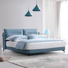 Shop for king bedroom sets in bedroom sets. China Modern Bedroom Furniture Navy Blue Genuine Leather King Bed China Living Room Sofa Modern Sofa