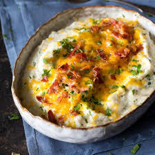 Blumenkohlauflauf Mit Cheddar Low Carb Und Keto Rezept Blumenkohl Auflauf Piroggen Rezept Essen