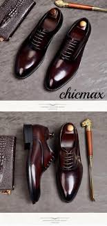 Phenkang Mens Formal Shoes Genuine Leather Oxford Shoes For Men Black 2019 Dress Shoes Wedding Shoes Laces Leather Brogues Formal Shoes For Men Oxford Shoes Men Leather Formal Shoes