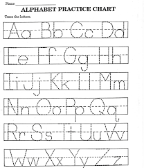 These worksheets have dashed upper and lower case letters to help kids learn how to write them down. Printable Letter Tracing Worksheets Printable Kids Worksheets