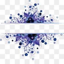 Blue, flowers, flower, border, borders. Blue Flower Png Blue Flower Border Royal Blue Flower Cleanpng Kisspng
