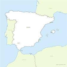 It is located on the iberian peninsula. Maps Of Spain
