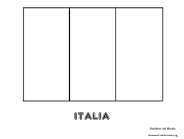 Disegni da colorare e stampare gratis per bambini. Bandiera Italia Da Colorare Bandiera Dell Italia Bandiera Colori