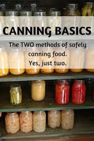 The Two Safe Methods Of Canning Food At Home Recettes De Conserve Recette Deco Boite De Conserve