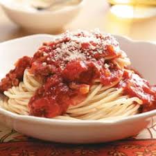 Serve with cooked spaghetti noodles or your favorite cooked pasta. Homemade Spaghetti Sauce Punchfork