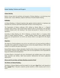 22, jalan perak, 50450 kuala lumpur general line: Doc Islamic Banking Problems And Prospects Islamic Banking Farheen Hussain Academia Edu