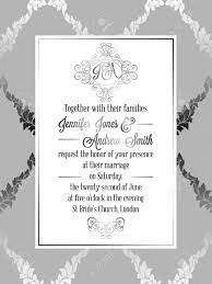 Similarly, instead of writing 2:00 p.m. Vintage Baroque Style Wedding Invitation Card Template Elegant Royalty Free Cliparts Vectors And Stock Illustration Image 81560352
