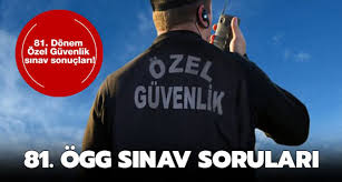 Sınav sonuçları tüm kursiyerlerimize mesajla bildirilecektir. 81 Ozel Guvenlik Sinav Sonuclari Ne Zaman Aciklanacak