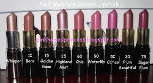 Pink Haired Princess Swatches Boots No7 Moisture Drench