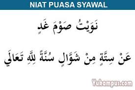 Puasa syawal adalah puasa yang dijalankan selama enam hari setelah bulan ramadhan. Bacaan Doa Niat Puasa Syawal Sebelum Idul Adha Yukampus