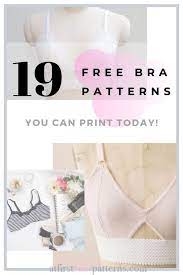 When fitting the bra, it is important to consider the stretch of the fabric and before sewing your bra, it is recommended to sew a. Top 19 Free Bra Patterns At First Blush Patterns