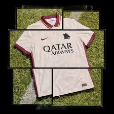 Shirt trikot camiseta maglia kit! The Ivory As Roma 2020 21 Away Kit Is Stunning Pursuit Of Dopeness As Roma Football Outfits Bad Shirts
