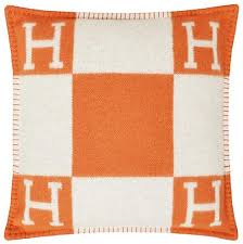 Check spelling or type a new query. Hermes White Orange Avalon Pillow Incorporated Style