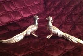 Pewter Bird Salt And Pepper Shakers Pheasant Salt And Pepper Shakers Pewter Bird Salt And Pepper Shakers Lodge Cabin Serving Kitschy Shakers Game Bird Salt And Pepper Set Vintage Shakers Shakers Salt And Pepper Set