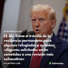 La Administración de Donald Trump ha pausado el proceso de residencia  permanente, conocido como green card (tarjeta verde), para algunos  migrantes que la han solicitado en los últimos años. Los afectados son